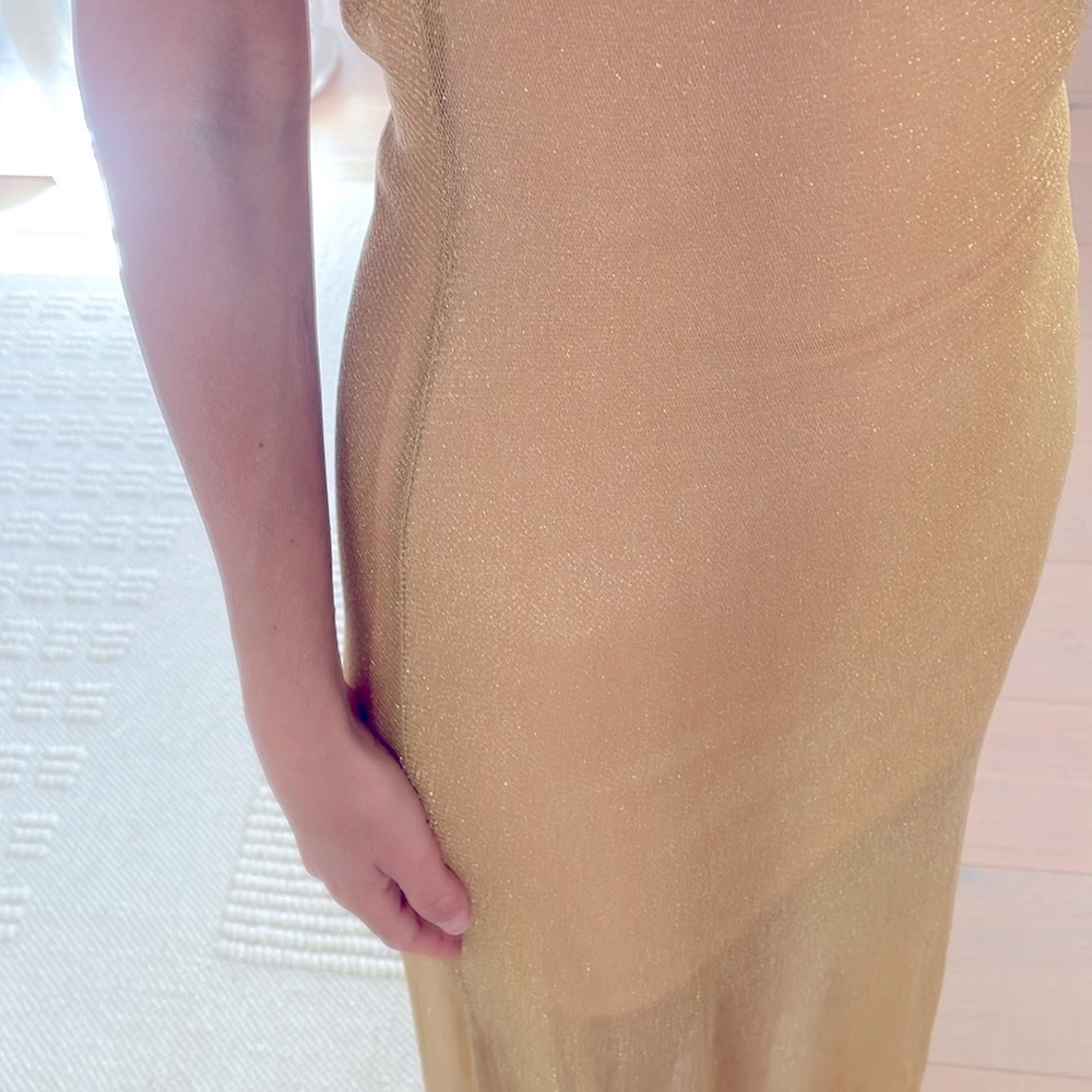 Lenni the label gold bendita dress new with tags - Picture 9 of 13